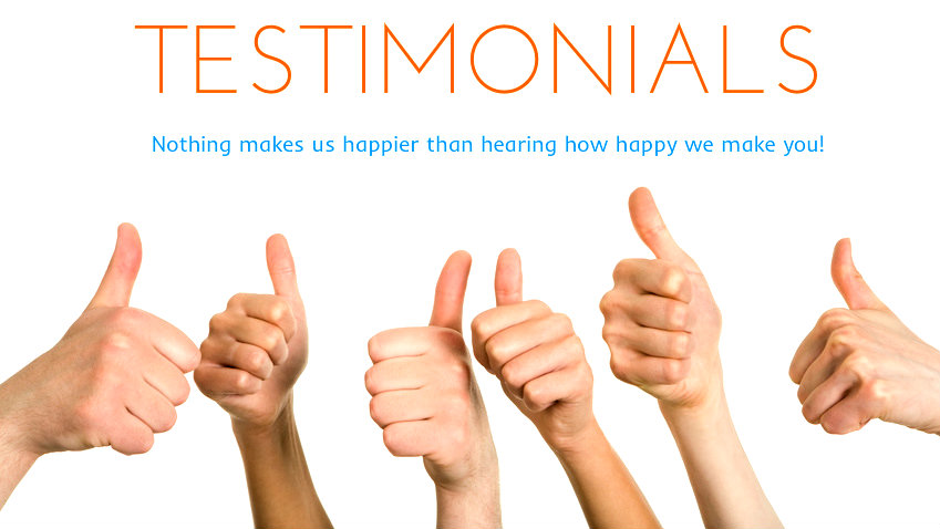 Watch Testimonials Testimony From Previous Customers